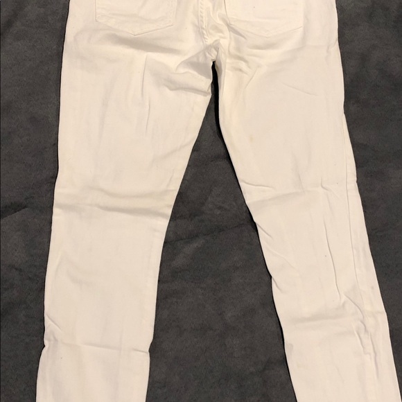 SOLD! Skinny White Jeans - Picture 3 of 5